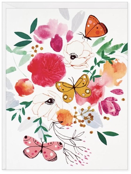 Hallmark Floral Mother's Day card
